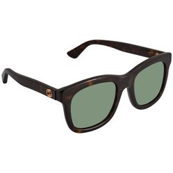 Kính Mát Gucci Green Rectangular Unisex Sunglasses GG0326S 002 52